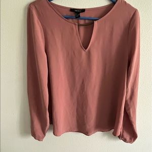 Silk Rose gold shirt